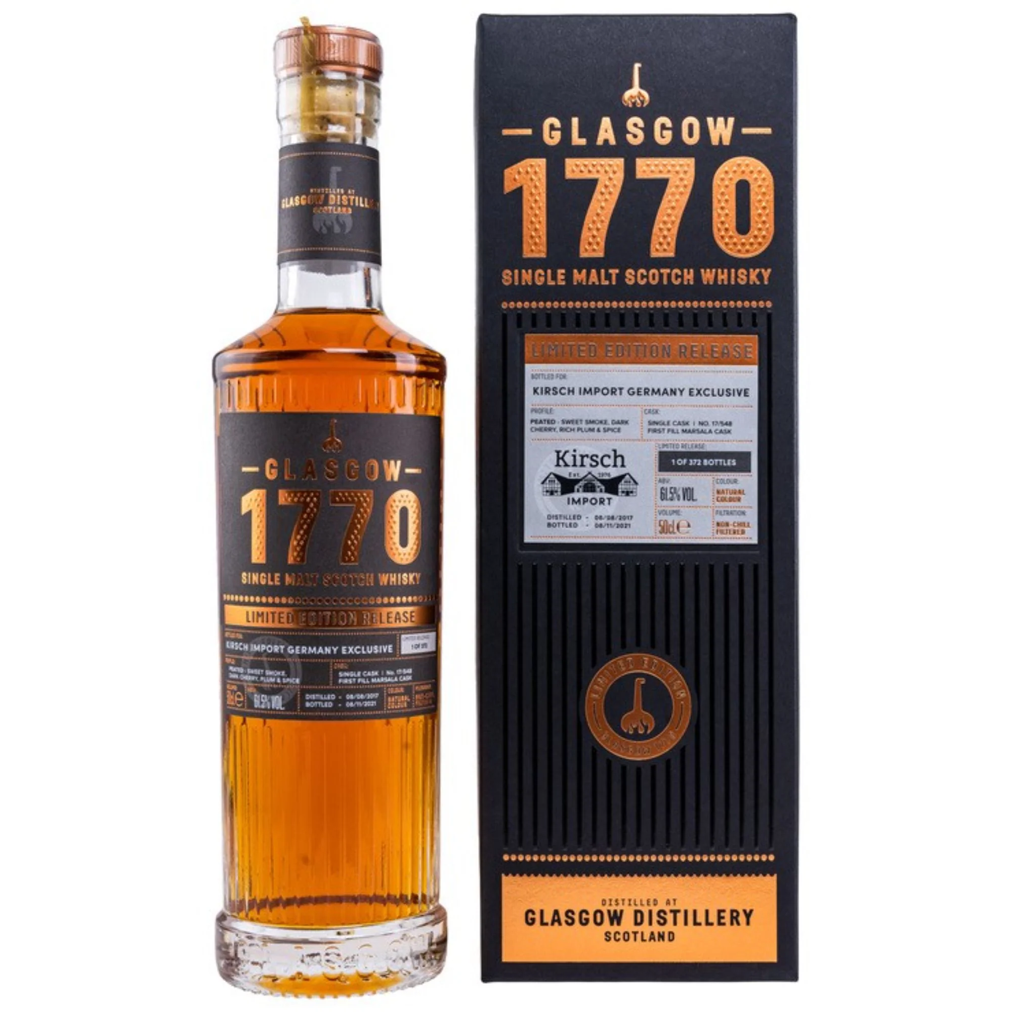 B-Ware 1770 Glasgow Limited Edition Release 61,5% 0,5L