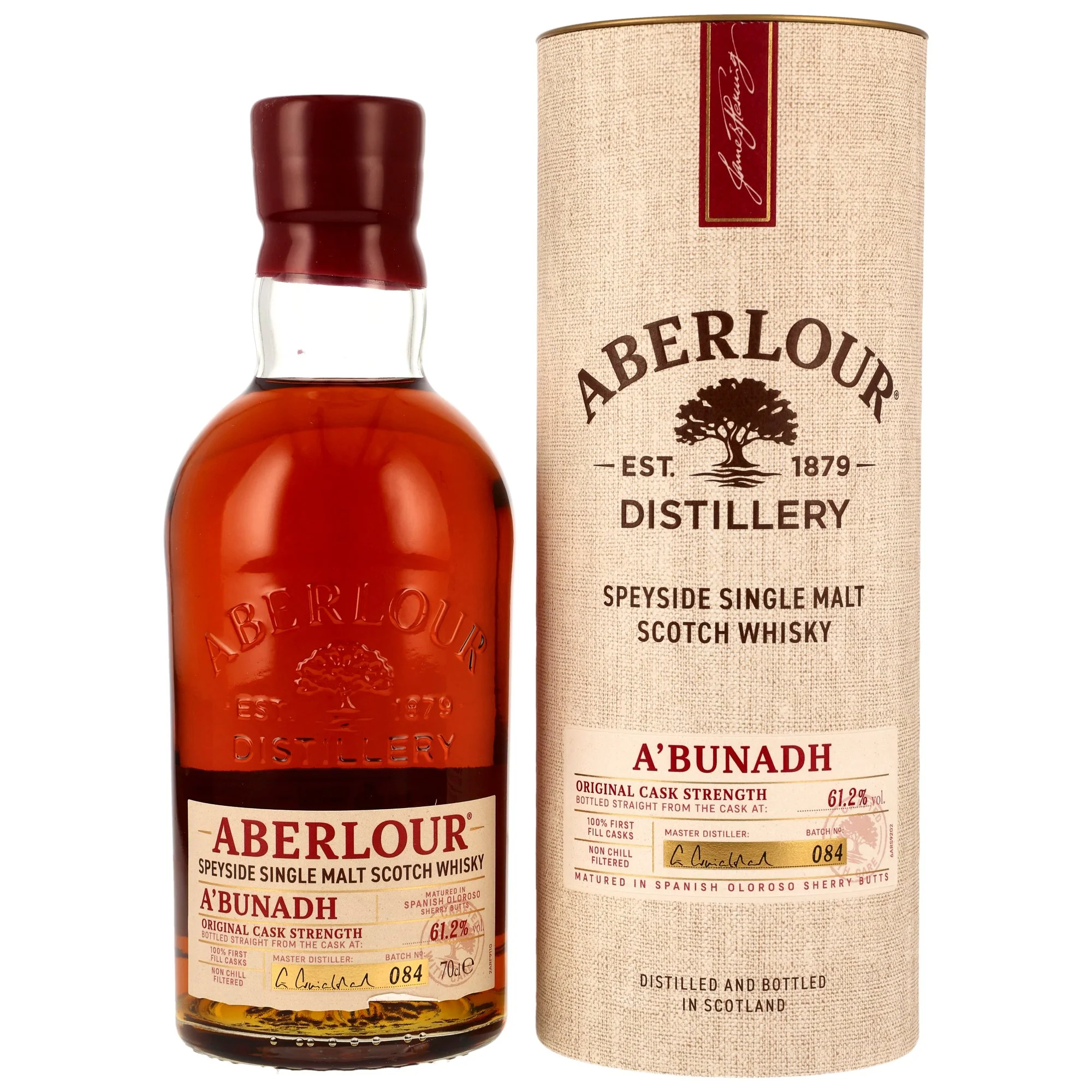 Aberlour A'Bunadh Cask Strength Batch #84 61,2% 0,7l