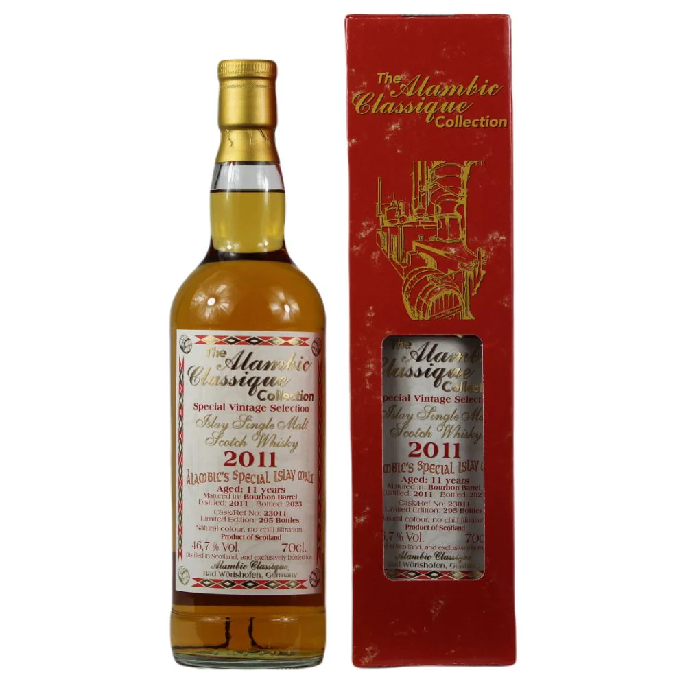 Alambic's Special Islay Malt 11 Jahre 2011/2023 Cask #23011 46,7% 0,7l