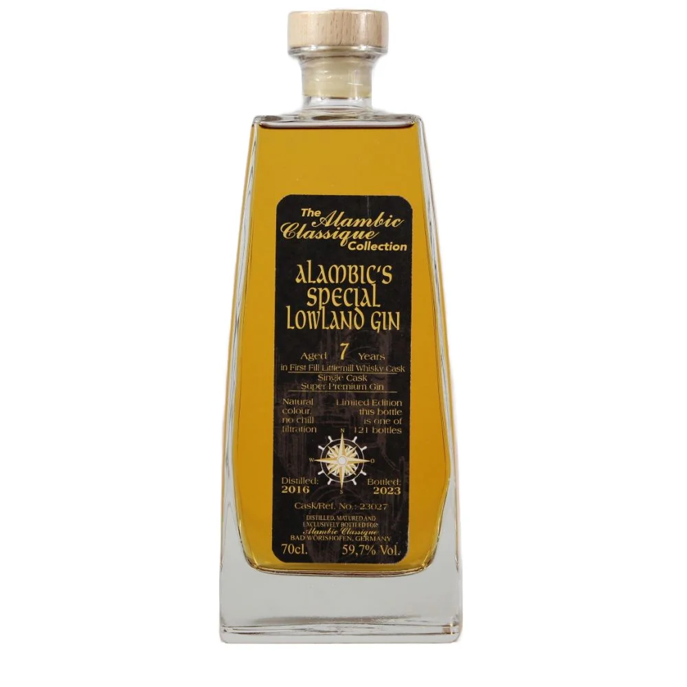 Alambic's Special Lowland Gin 7 Jahre Cask #23027 59,7% 0,7l