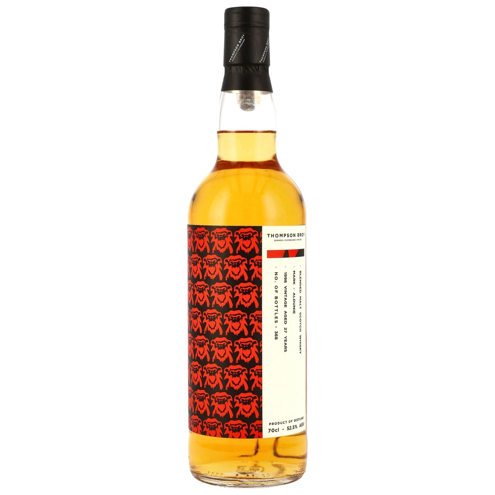 Aldunie 1998/2025 27 Jahre Thompson Bros. Blended Malt 52,5% 0,7l