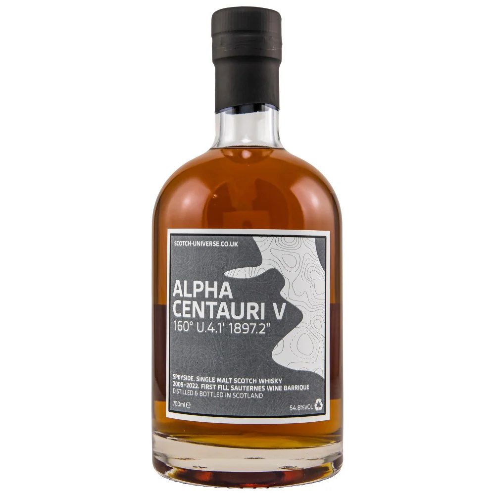Alpha Centauri V 13 Jahre 2009/2022 Scotch Universe 54,8% 0,7l