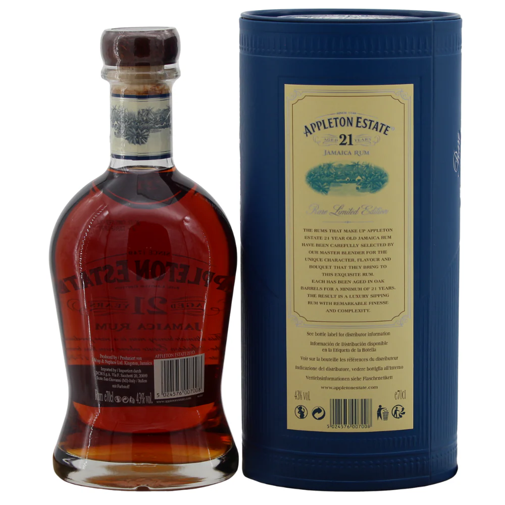 Appleton Estate 21 Jahre Jamaica Rum (Bottled ca. 2020) 43% 0,7l - Image 2