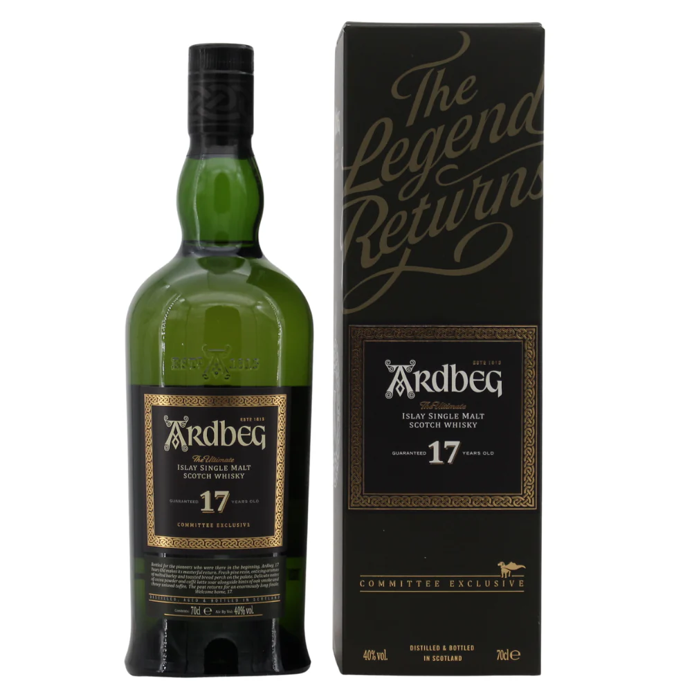 Ardbeg 17 Jahre Committee Exclusive 40% 0,7l