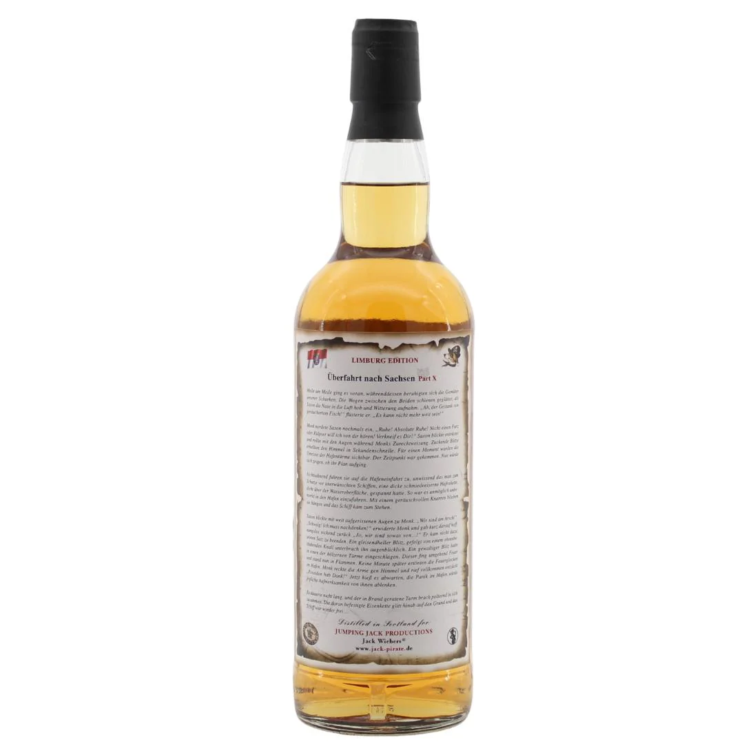 Jacks Pirate Whisky Überfahrt nach Sachsen Part X 48,2% 0,7l - Image 2