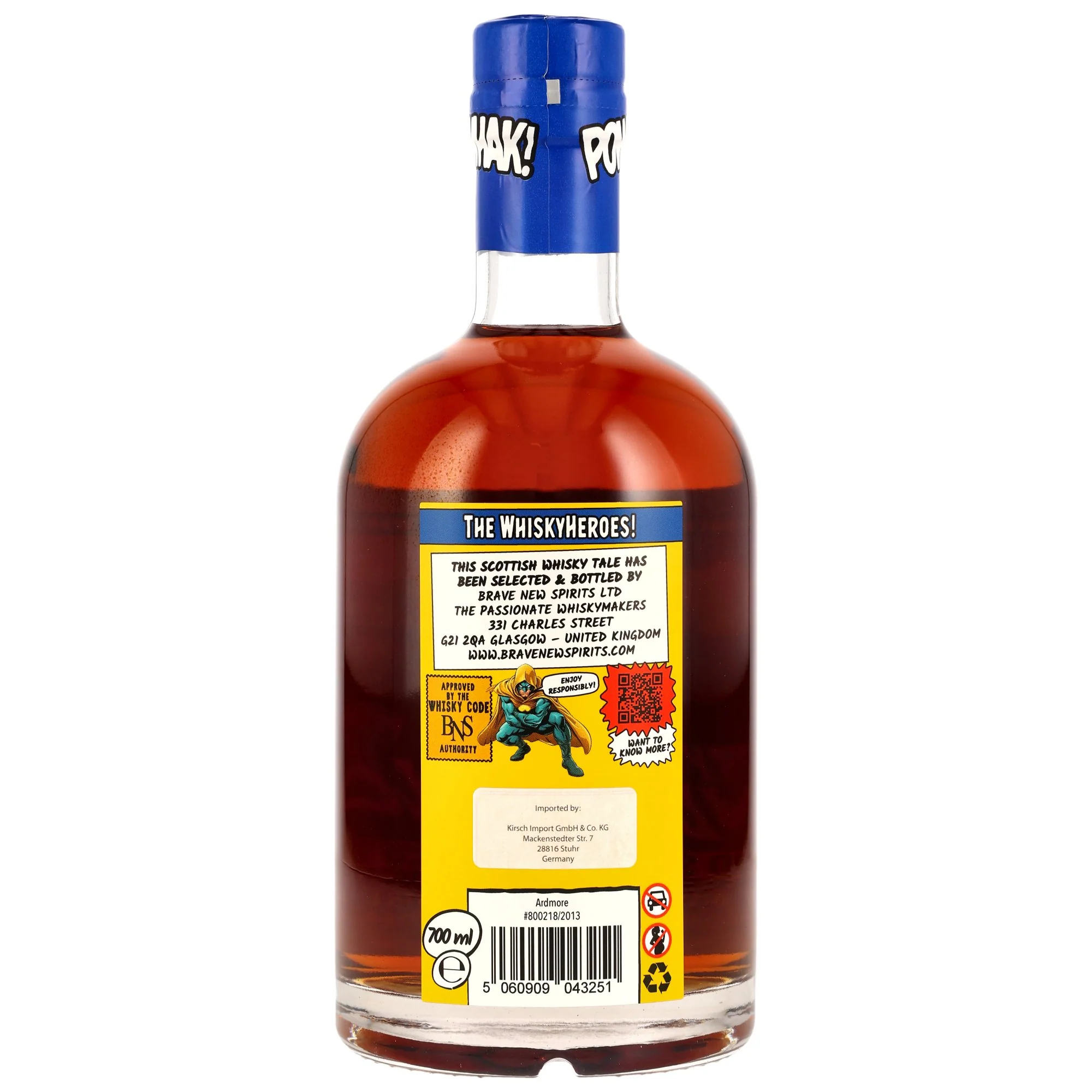 Ardmore 11 Jahre Whisky Heroes Fury Of The Obsidian Colossus - Brave New Spirits 55,9% 0,7l - Image 2