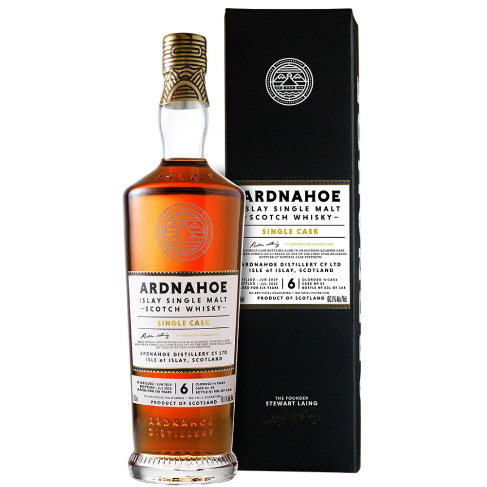 Ardnahoe 2019/2025 6 Jahre Oloroso Sherry Quarter Cask #82 60,1% 0,7l