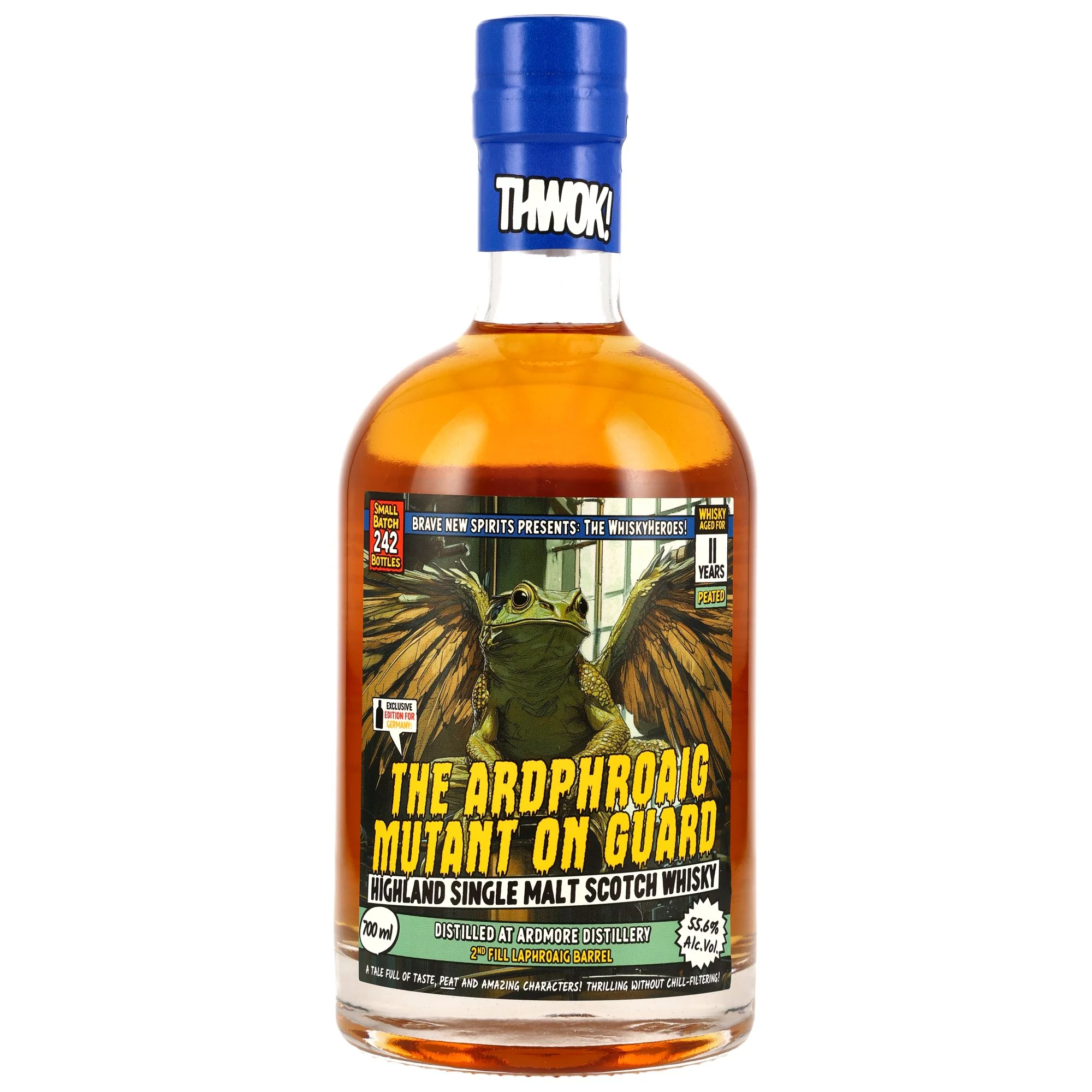Ardmore 11 Jahre Whisky Heroes The Ardphroaig Mutant On Guard - Brave New Spirits 55,6% 0,7l
