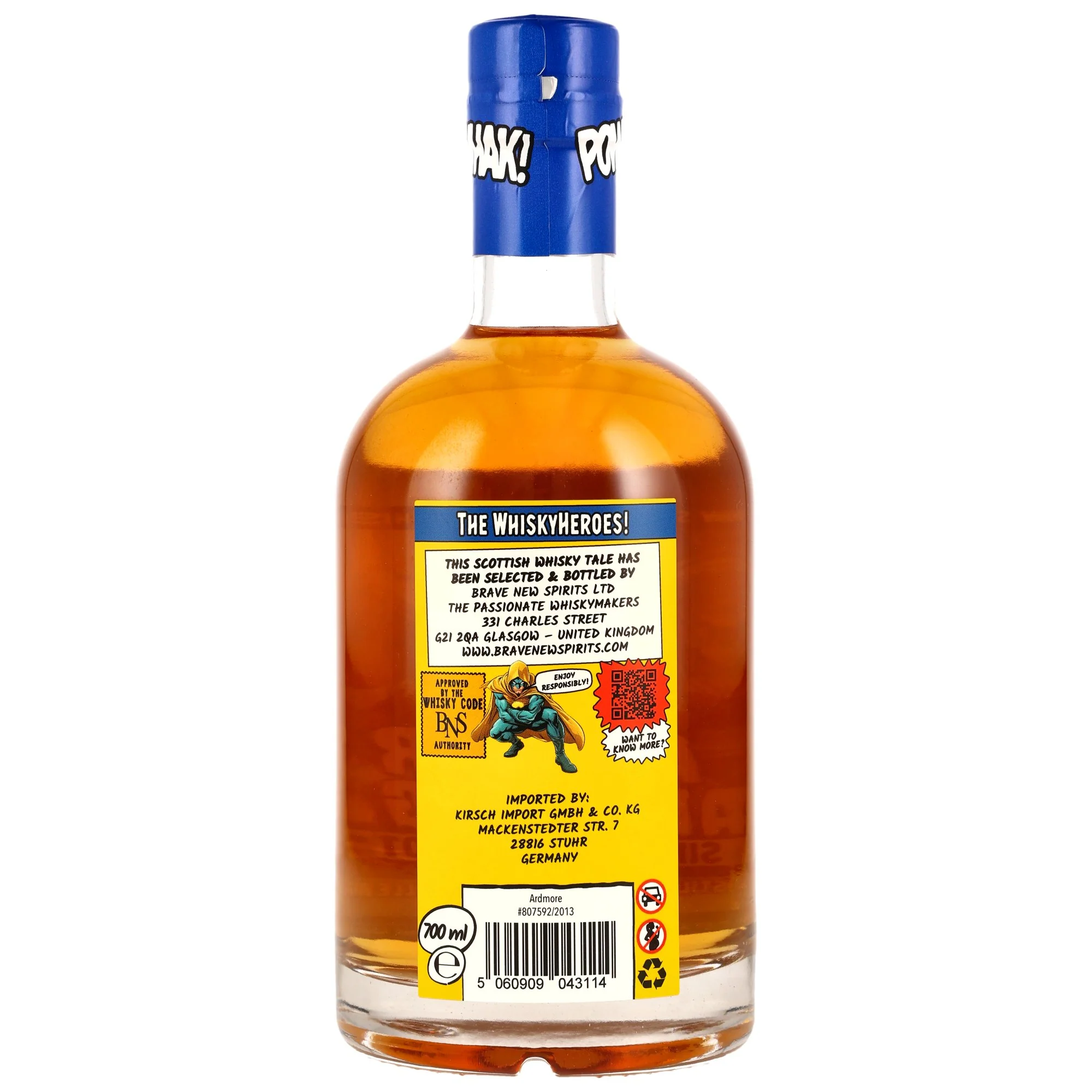 Ardmore 11 Jahre Whisky Heroes The Ardphroaig Mutant On Guard - Brave New Spirits 55,6% 0,7l - Image 2