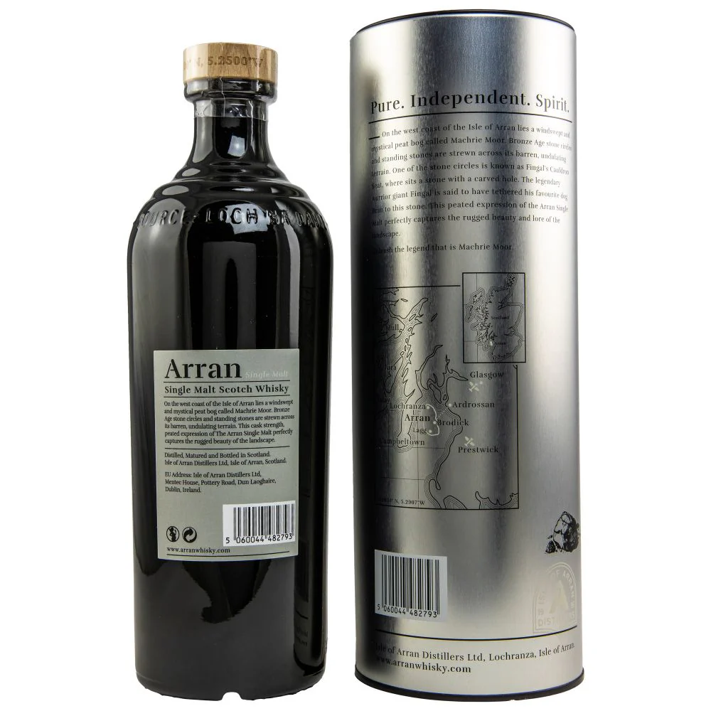 Arran Machrie Moor Cask Strength 56,2% 0,7l - Image 2