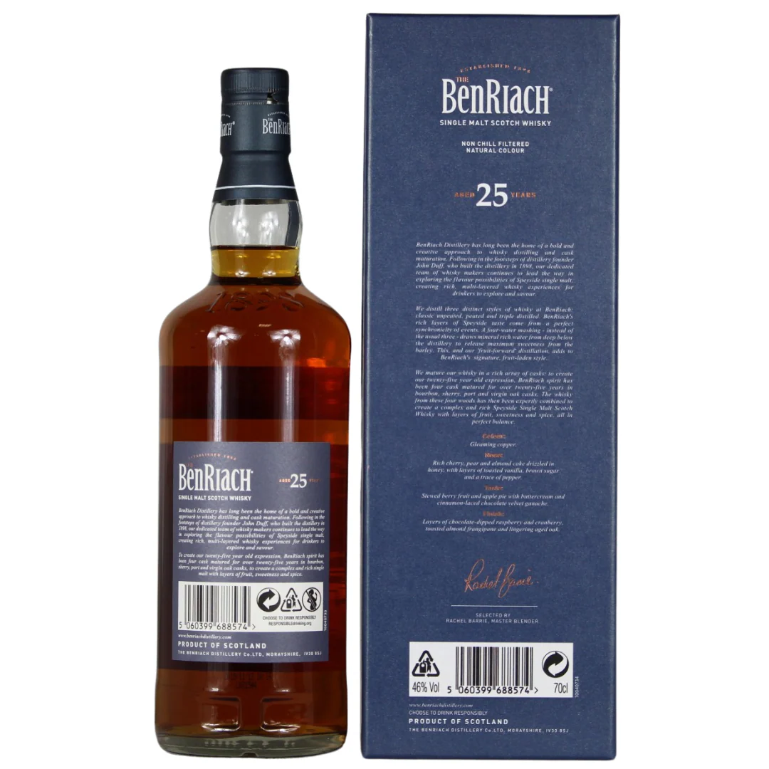 Benriach 25 Jahre Four Cask Matured 46% 0,7l - Image 2