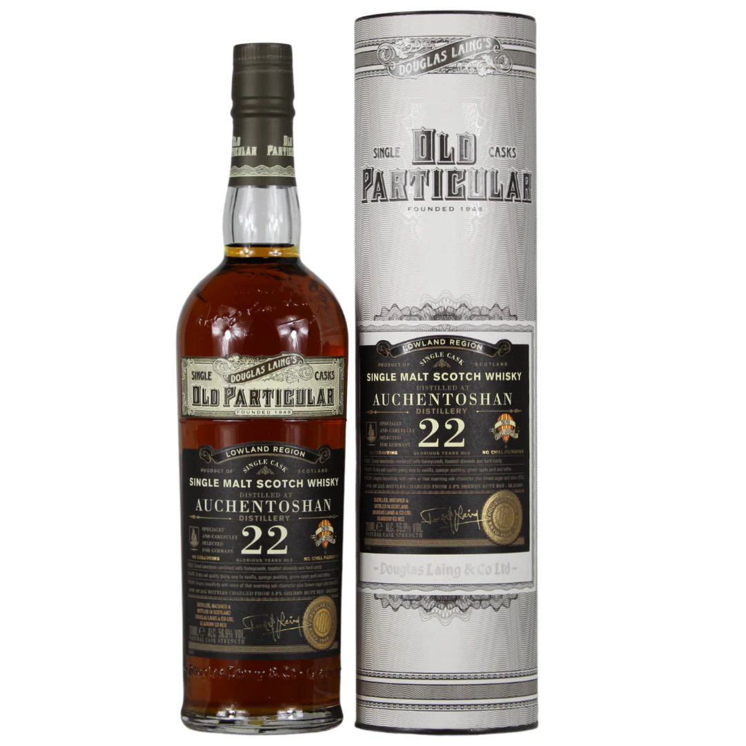 Auchentoshan 22 Jahre Old Particular Sherry Butt #DL13389 56,9% 0,7l