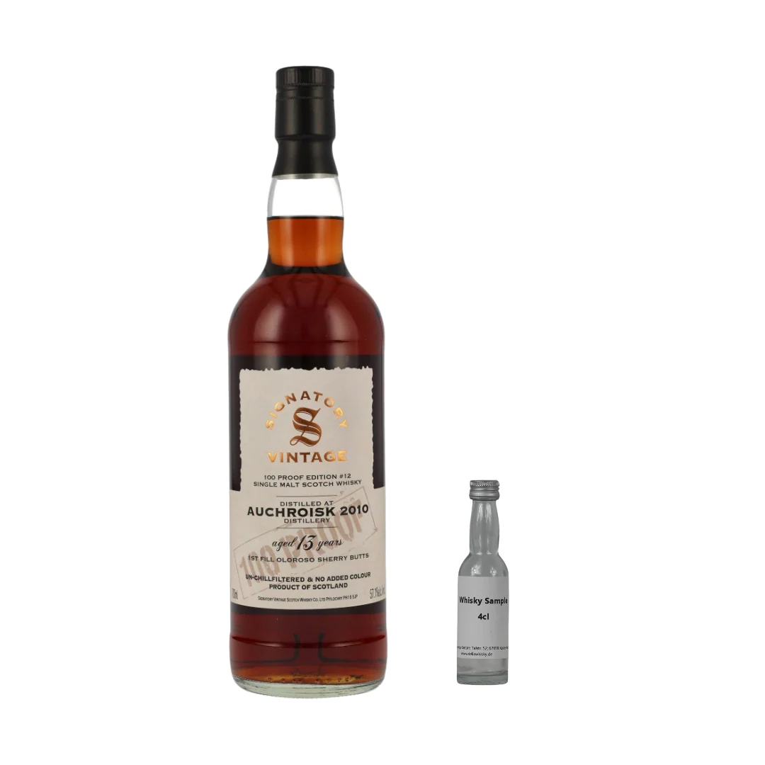 SAMPLE 4cl Auchroisk 13 Jahre 100 Proof Edition #12 SV 57,1%