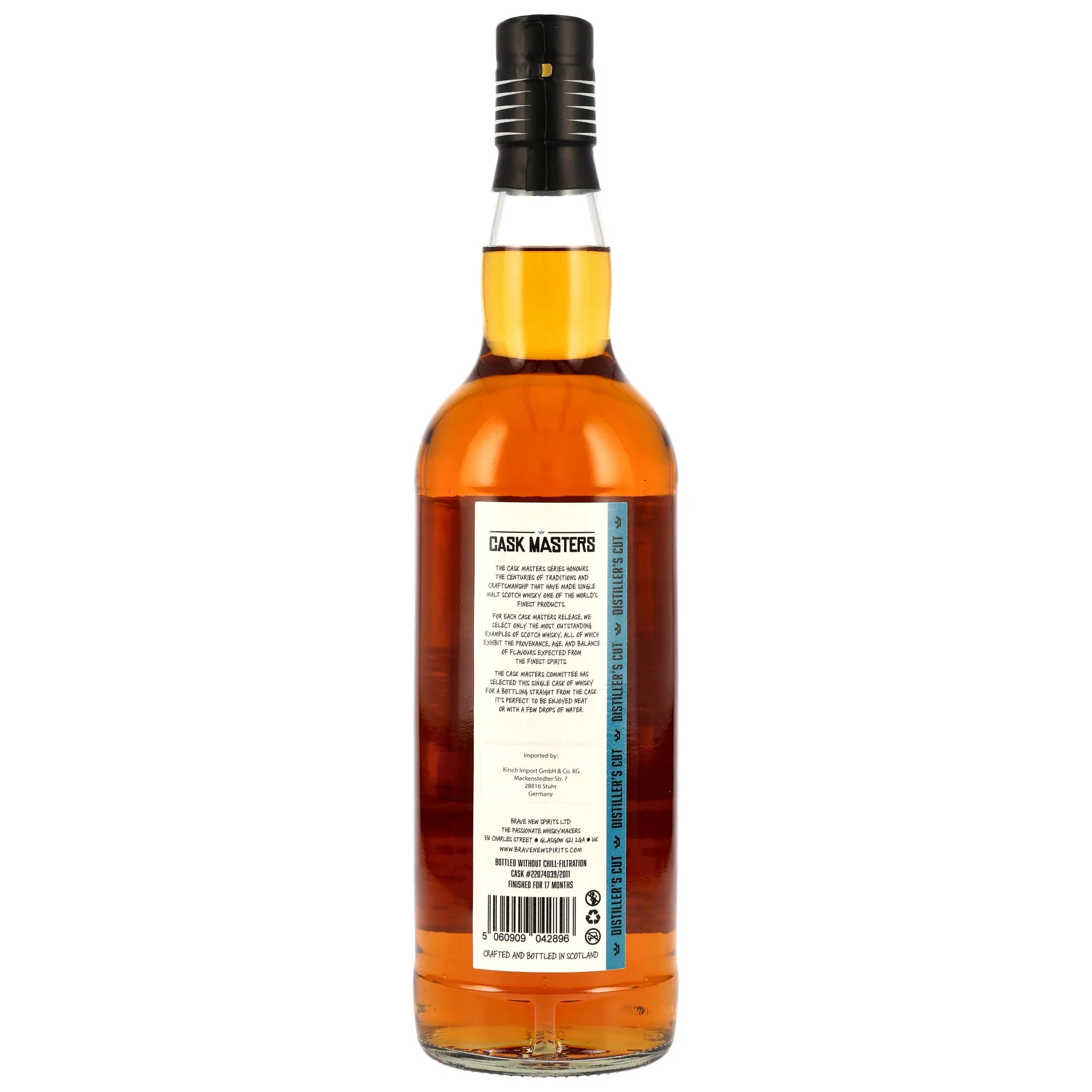 Auchroisk 13 Jahre 2011/2025 First Fill Oloroso Barrique Cask Masters 56,6% 0,7l - Image 3