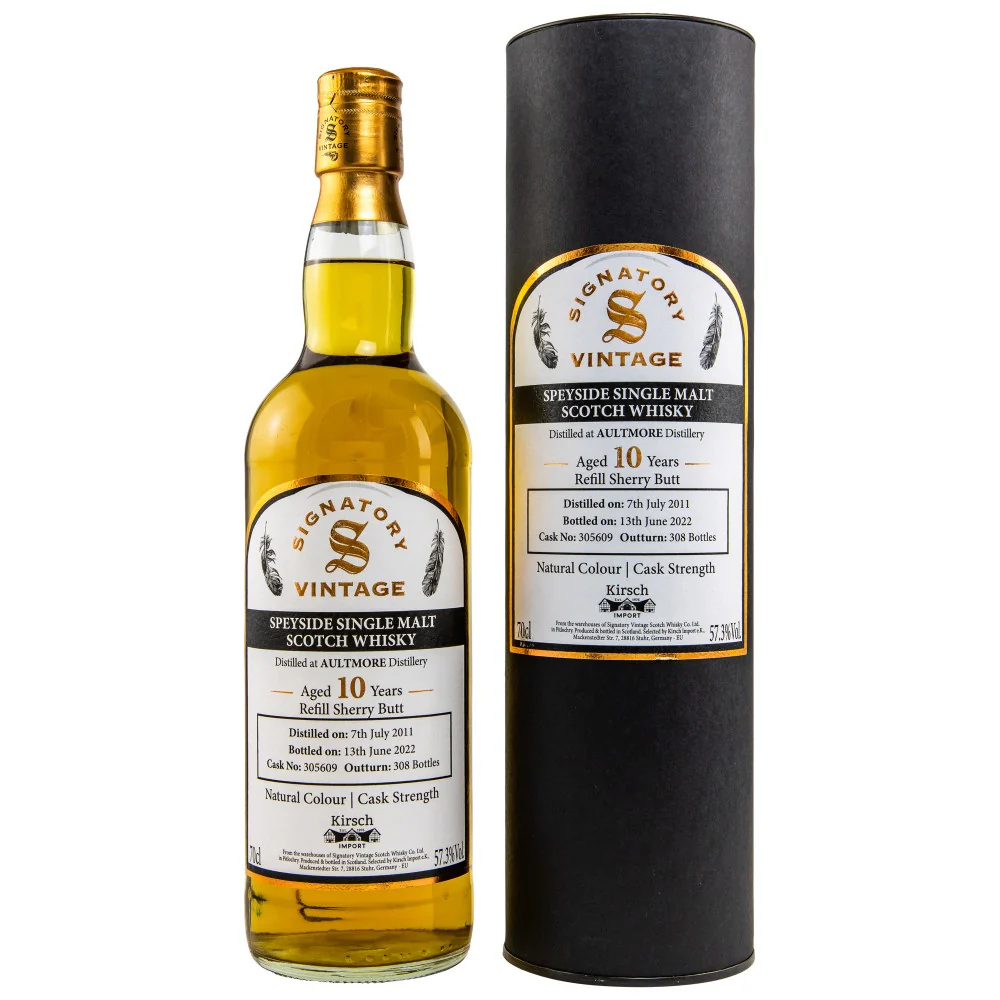 Aultmore 10 Jahre Cask Strength SV #305609 57,3% 0,7 l