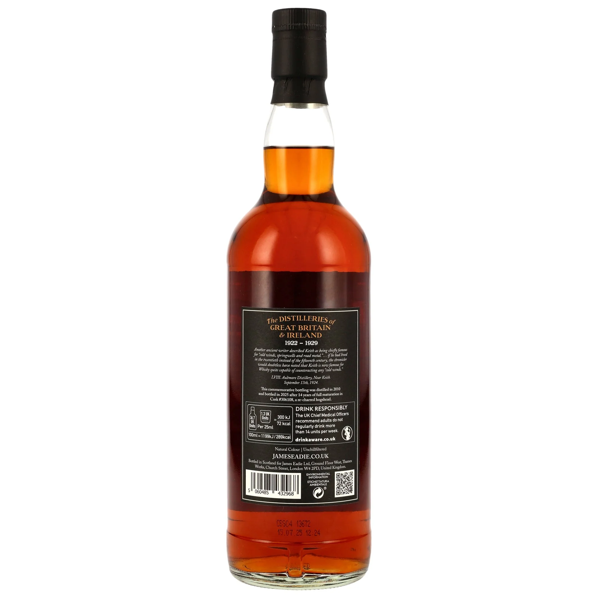 Aultmore 14 Jahre 2010/2025 James Eadie 52,4% 0,7l - Image 2