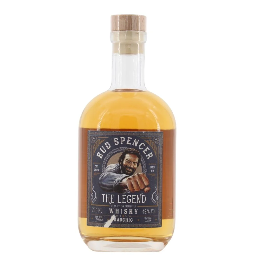 B-Ware St.Kilian Bud Spencer The Legend (Rauchig) Batch 3 49% 0,7l