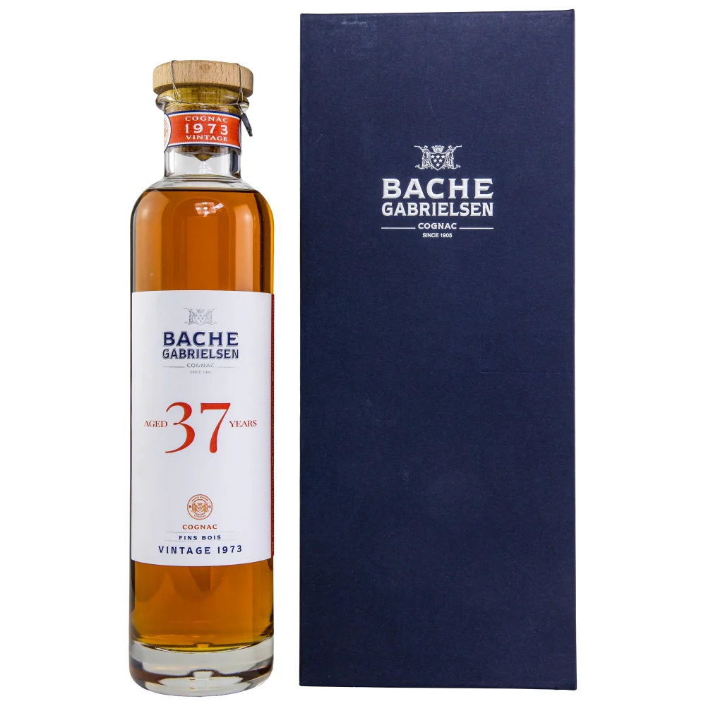 Bache-Gabrielsen 37 Jahre Cognac Vintage 1973 41,2% 0,7l