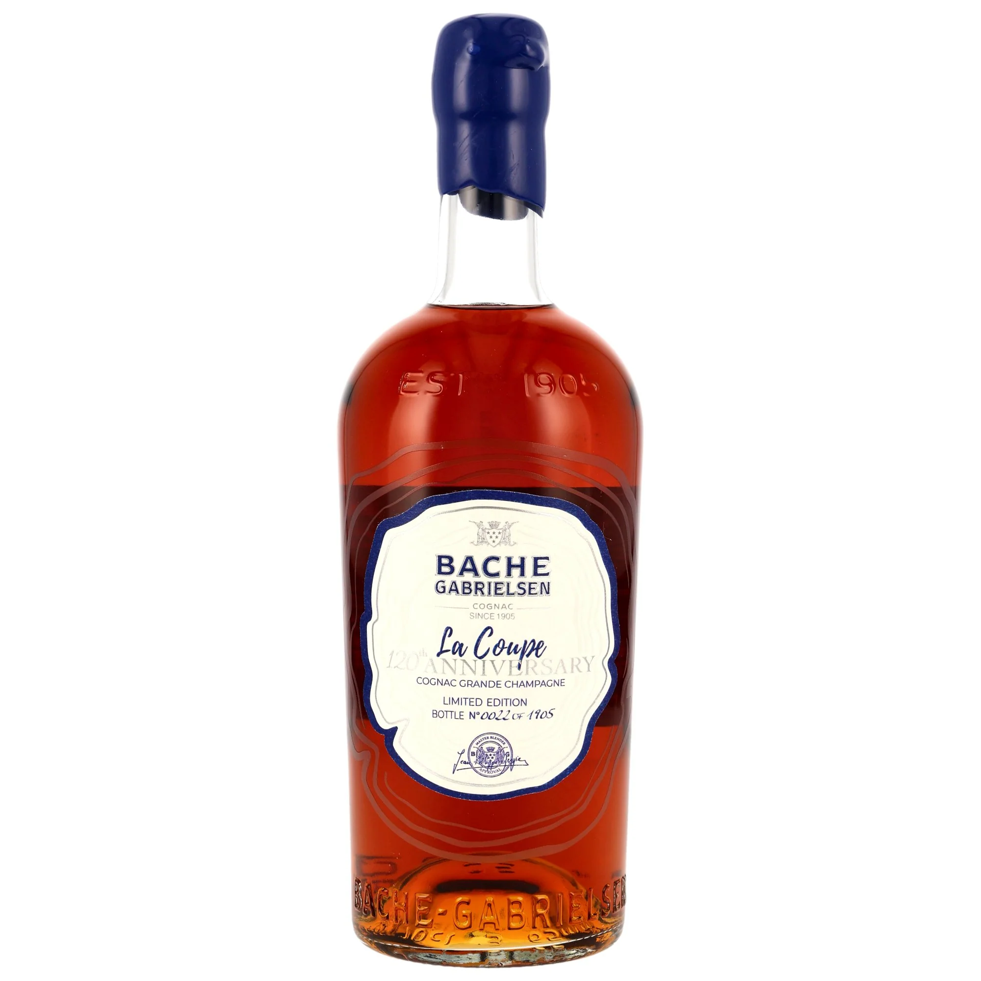 Bache-Gabrielsen La Coupe 120th Anniversary Grande Champagne 40,6% 0,7l