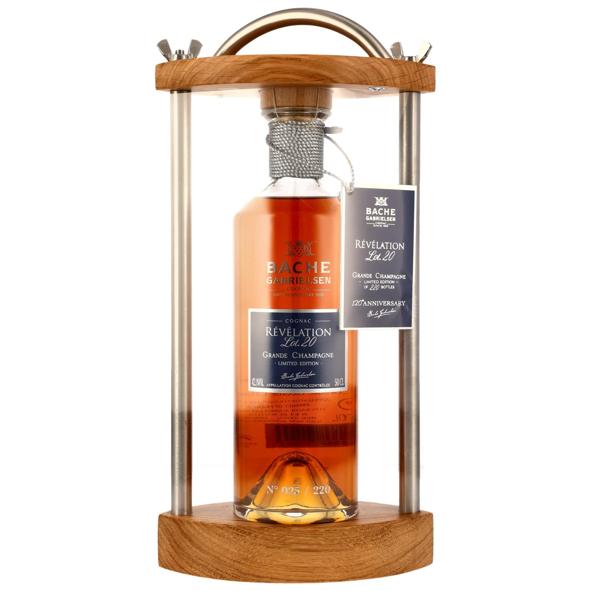 Bache-Gabrielsen Revelation Lot 20 Grande Champagne 42,1% 0,5l