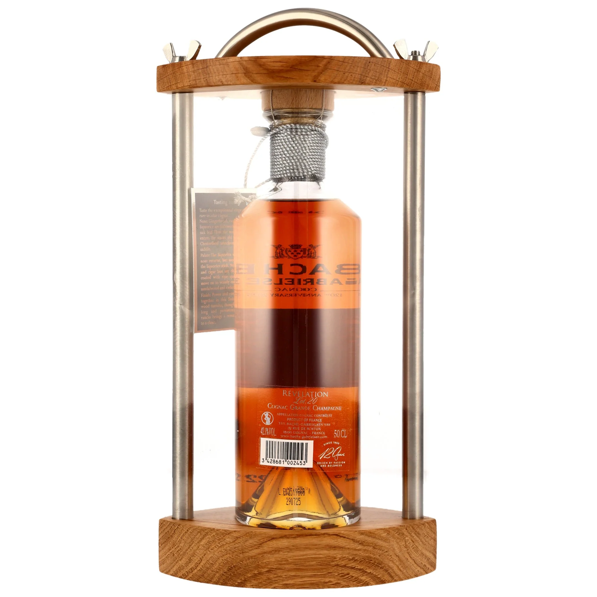 Bache-Gabrielsen Revelation Lot 20 Grande Champagne 42,1% 0,5l - Image 2