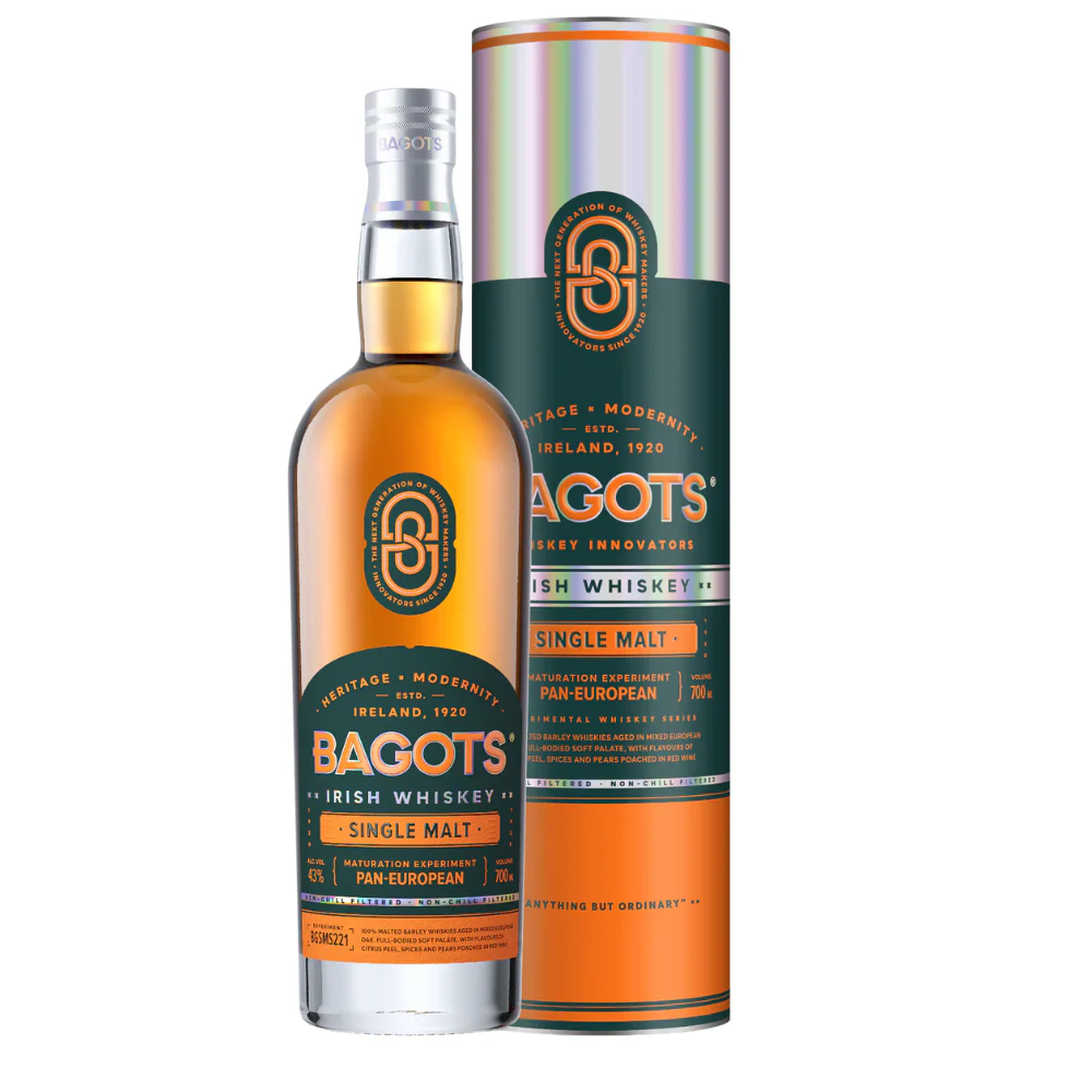 Bagots Irish Whiskey Single Malt 43% 0,7l