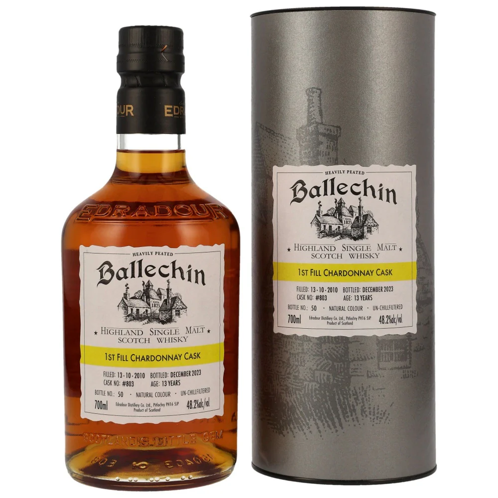 Ballechin 13 Jahre 2010/2013 Chardonnay Cask #803 48,2% 0,7l