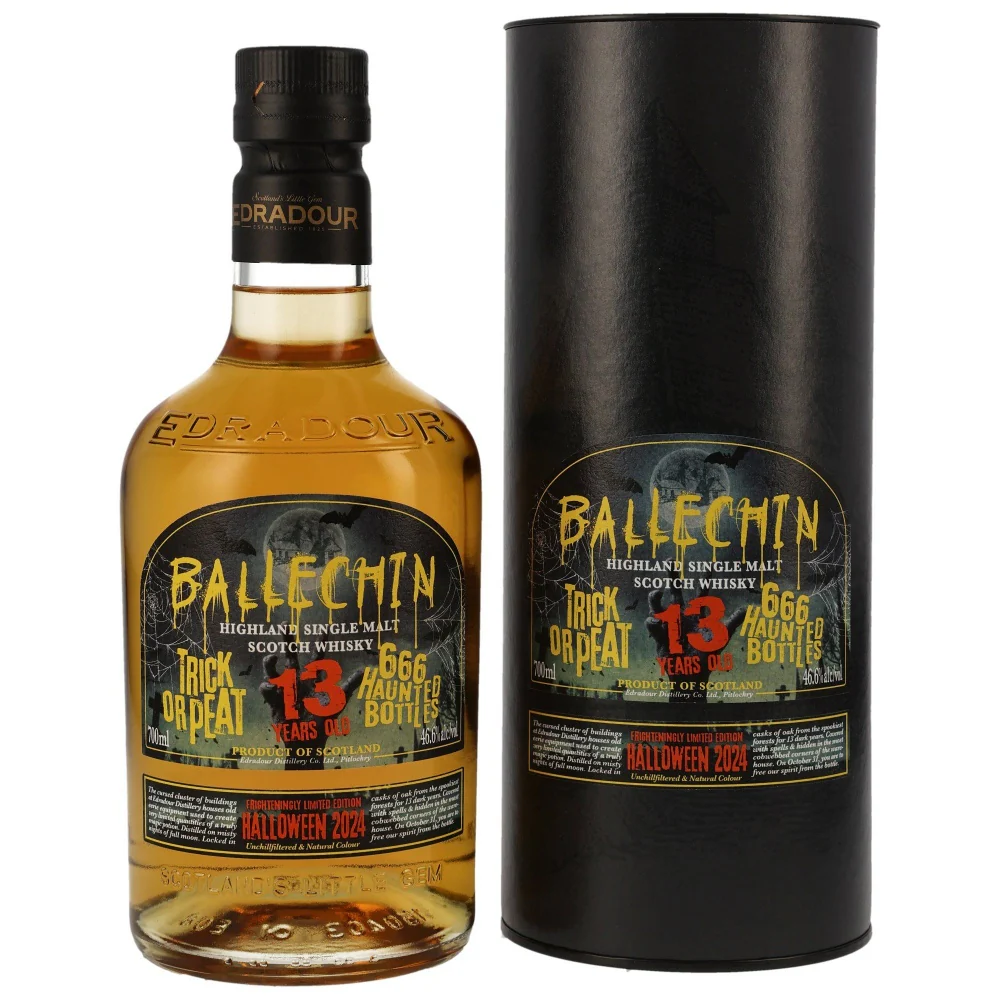 Ballechin 13 Jahre Limited Edition Halloween Peated 2024 46,6% 0,7l