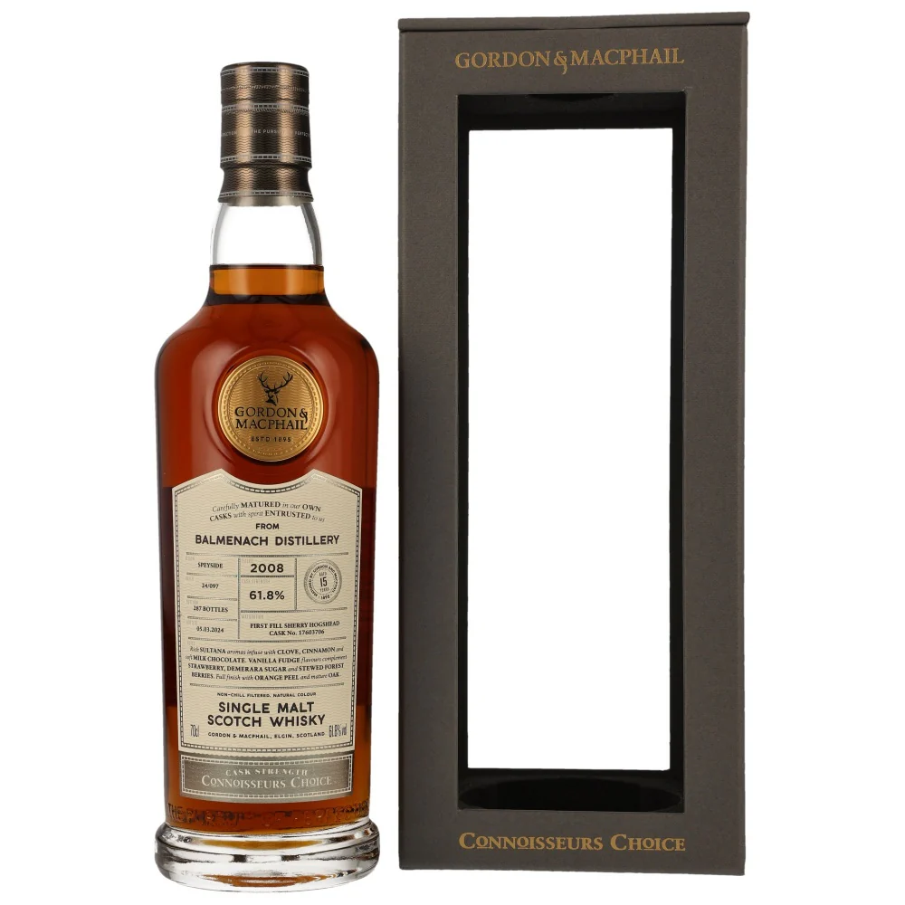 Balmenach 15 Jahre 2008/2024 Gordon & MacPhail #17603706 61,8% 0,7l