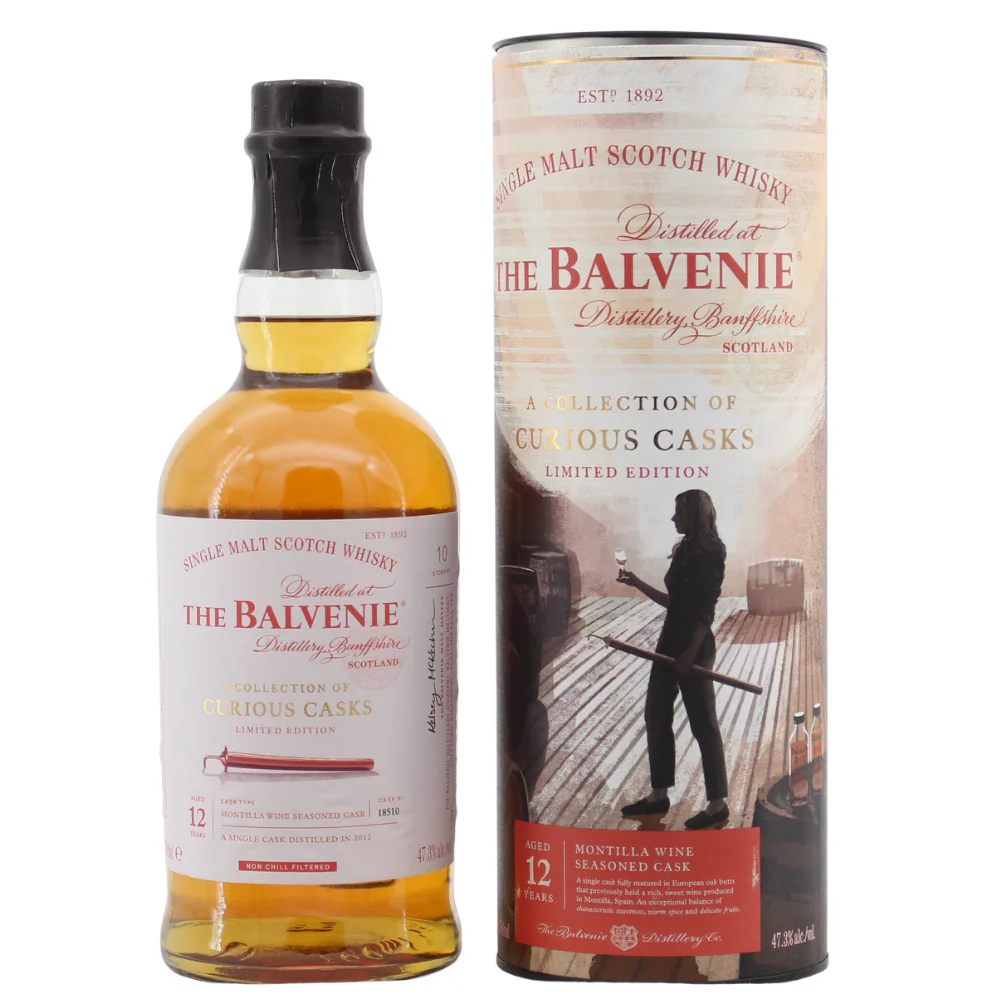 Balvenie 12 Jahre Curious Casks Limited Edition Montilla Wine Seasoned Cask 47,3% 0,7l