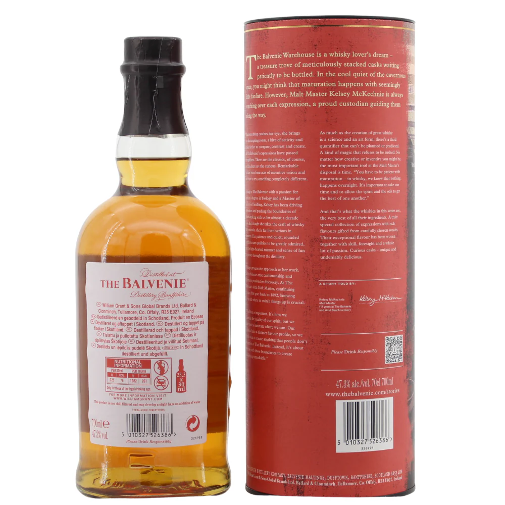 Balvenie 12 Jahre Curious Casks Limited Edition Montilla Wine Seasoned Cask 47,3% 0,7l - Image 2