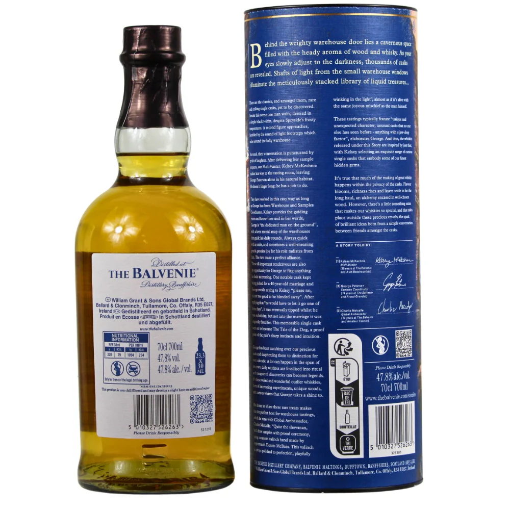 Balvenie 14 Jahre Curious Casks Limited Edition #2753 47,8% 0,7l - Image 2
