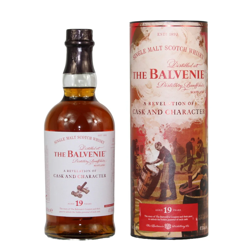 Balvenie 19 Jahre A Revelation of Cask and Character 47,5% 0,7l