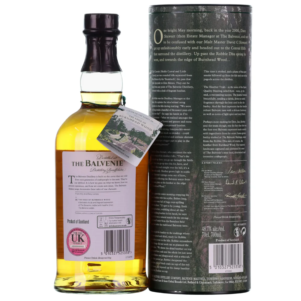 Balvenie 19 Jahre The Edge Of Burnhead Wood 48,7% 0,7l - Image 2