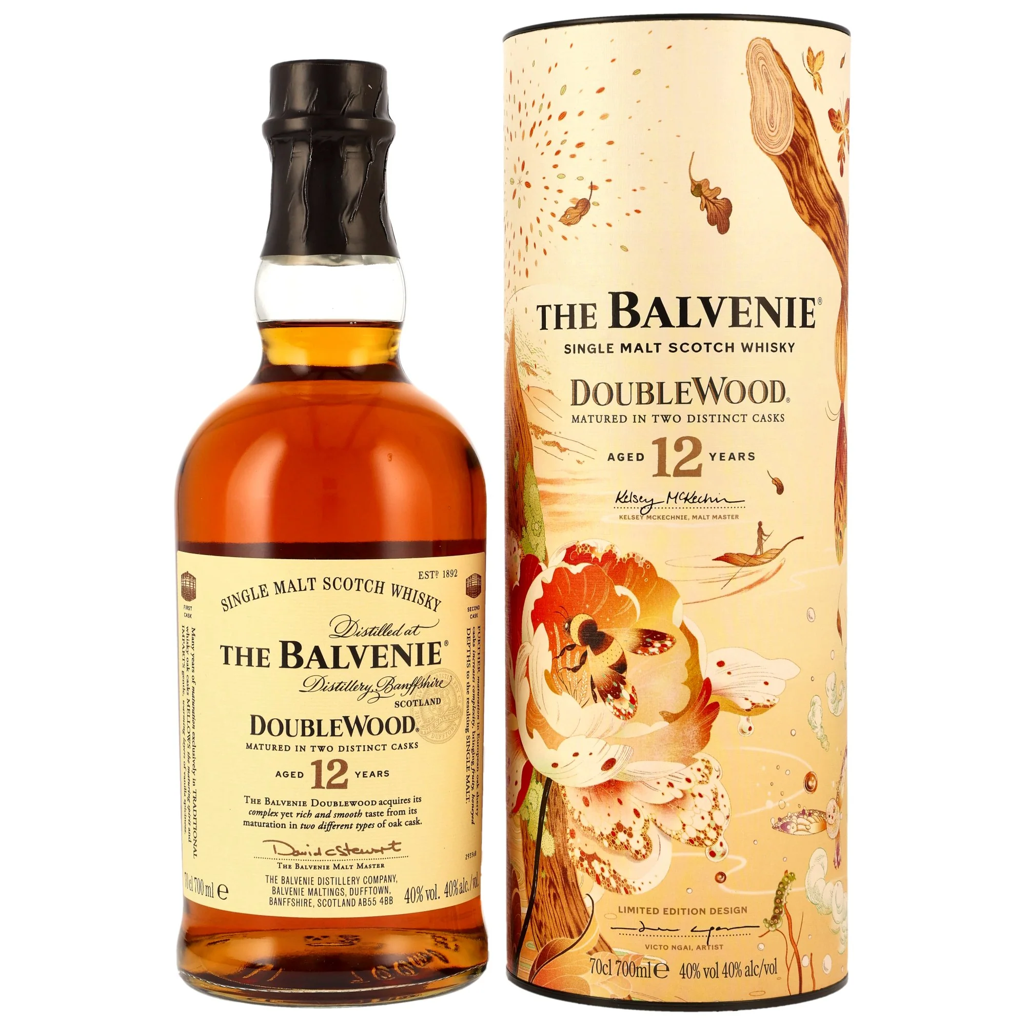 Balvenie 12 Jahre Double Wood Limited Edition Victo Ngai Design 40% 0,7l