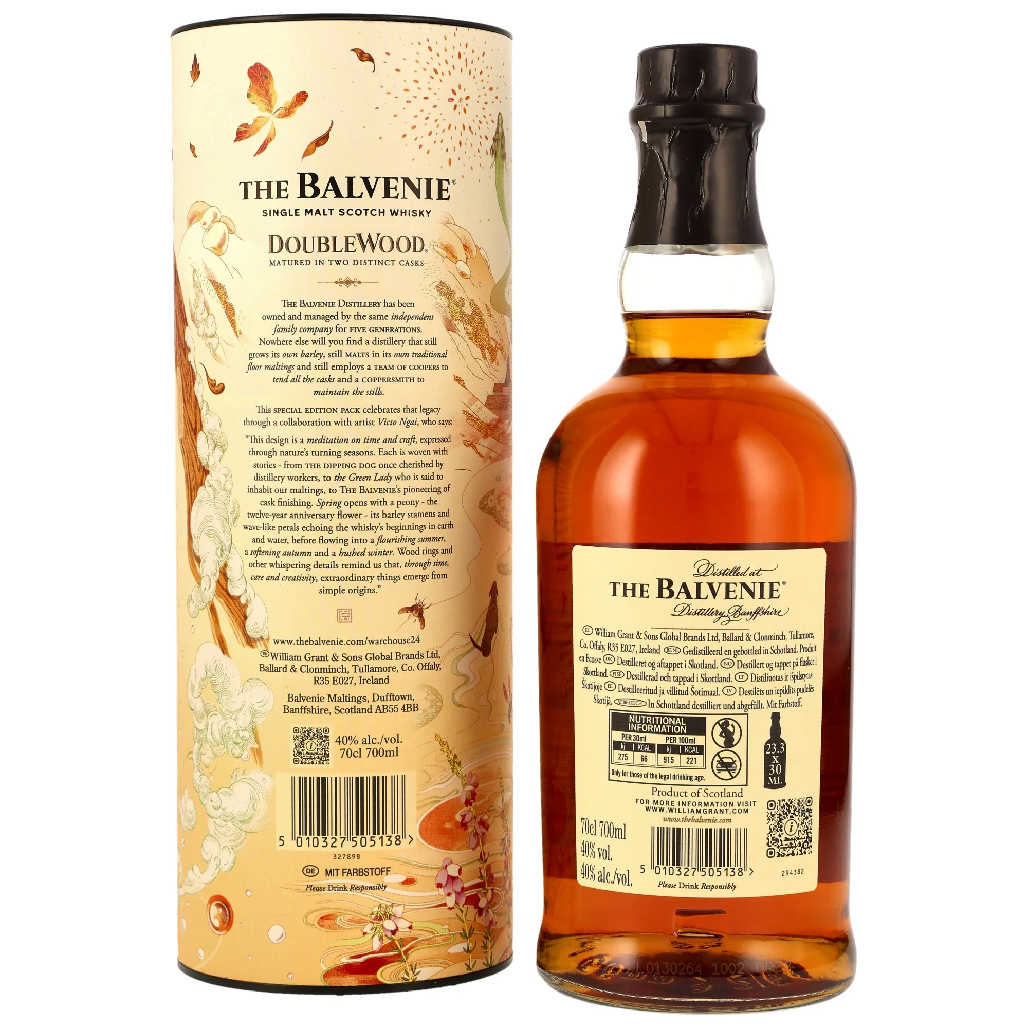 Balvenie 12 Jahre Double Wood Limited Edition Victo Ngai Design 40% 0,7l - Image 2