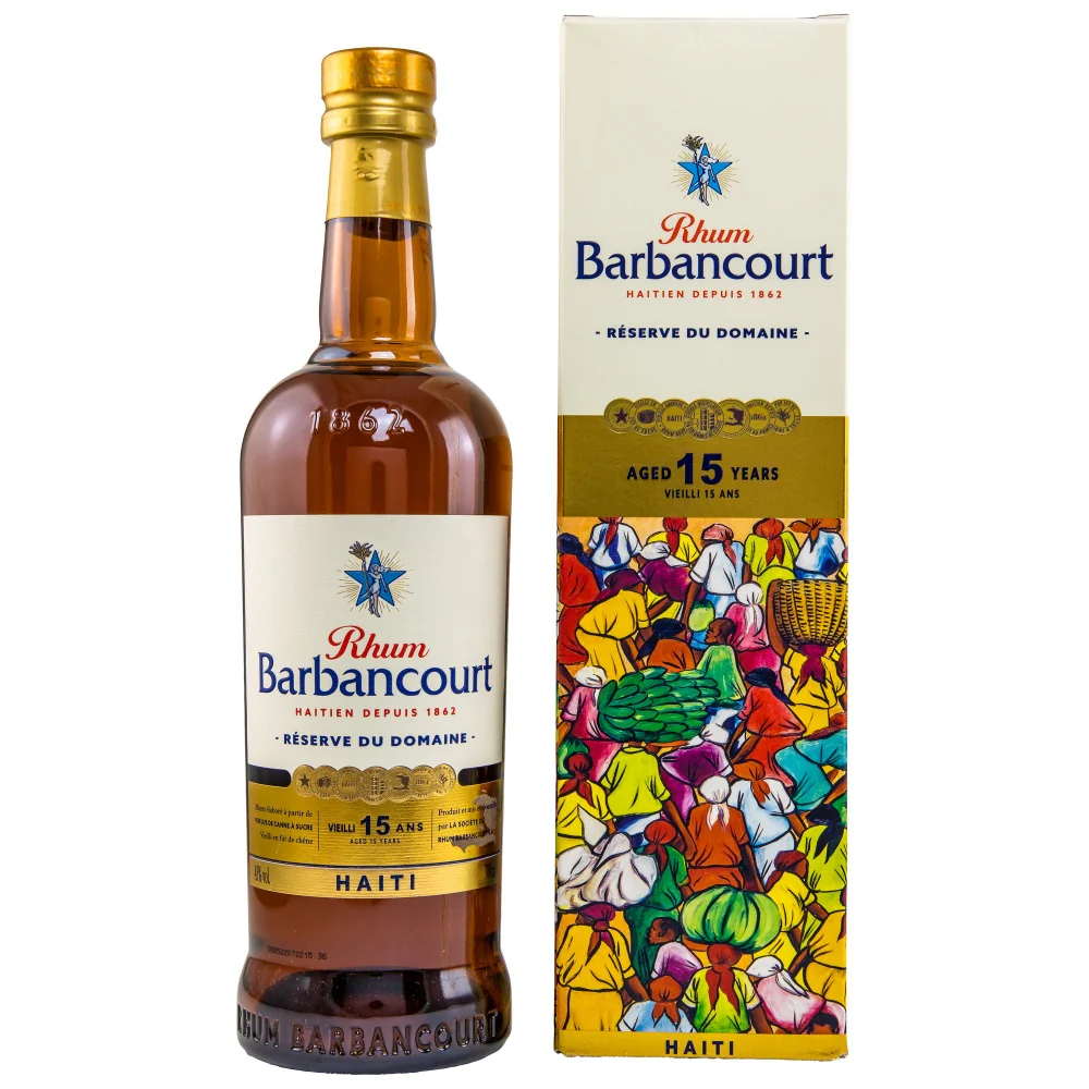 Barbancourt 15 Jahre Reserve du Domaine Haiti Rum 43% 0,7l