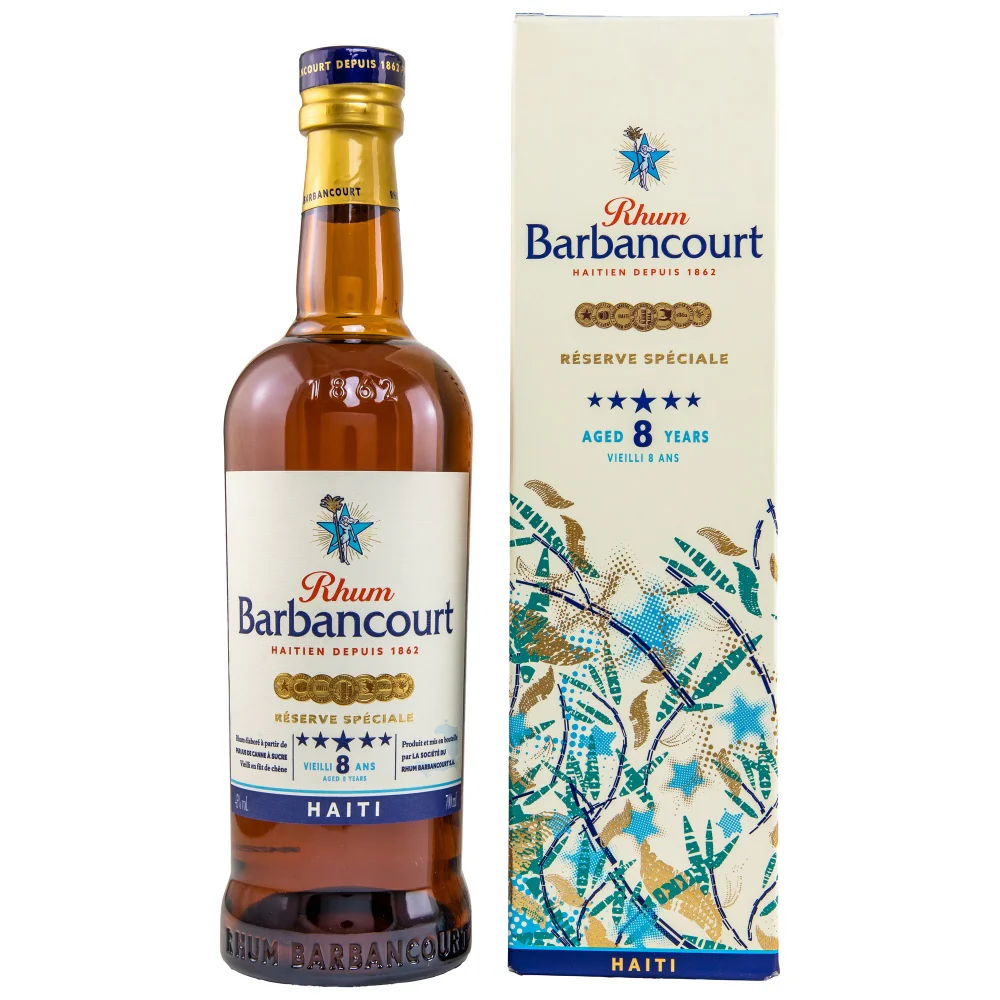 Barbancourt 8 Jahre Reserve Speciale Haiti Rhum 43% 0,7l