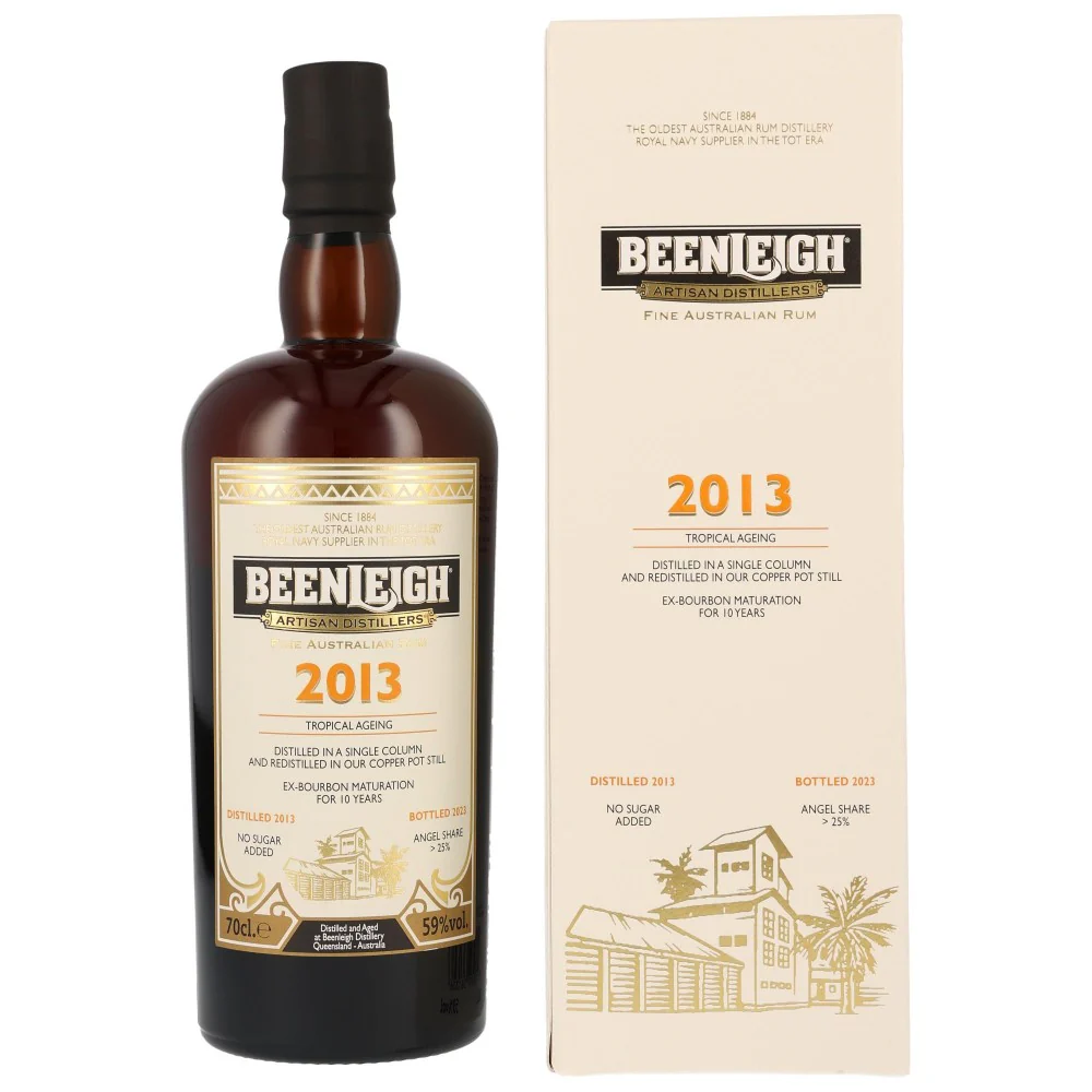 Beenleigh 10 Jahre Australian Rum 2013/2023 59% 0,7l
