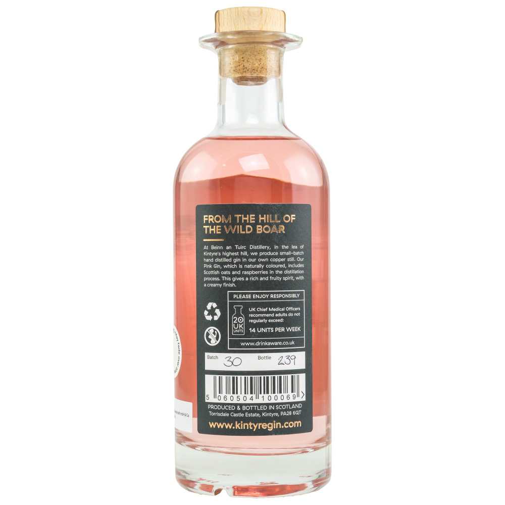 Beinn An Tuirc Kintyre Pink Gin 40% 0,5l - Image 2