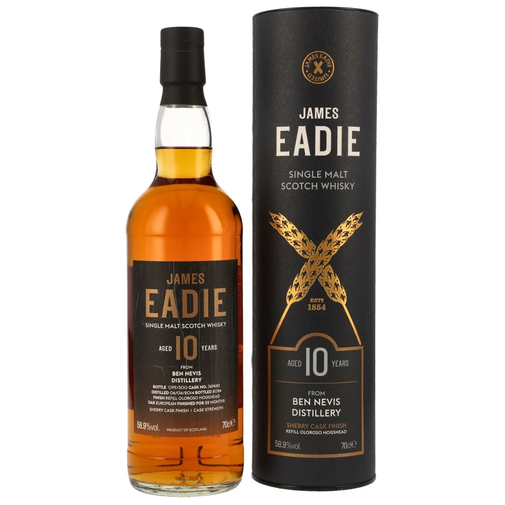 Ben Nevis 10 Jahre 2014/2024 JE Refill Oloroso Hogshead #369683 58,9% 0,7l