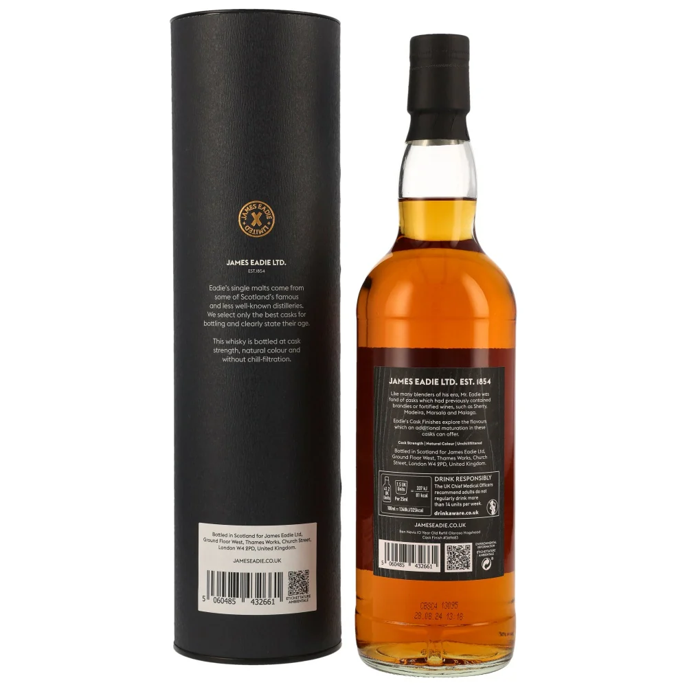 Ben Nevis 10 Jahre 2014/2024 JE Refill Oloroso Hogshead #369683 58,9% 0,7l - Image 2