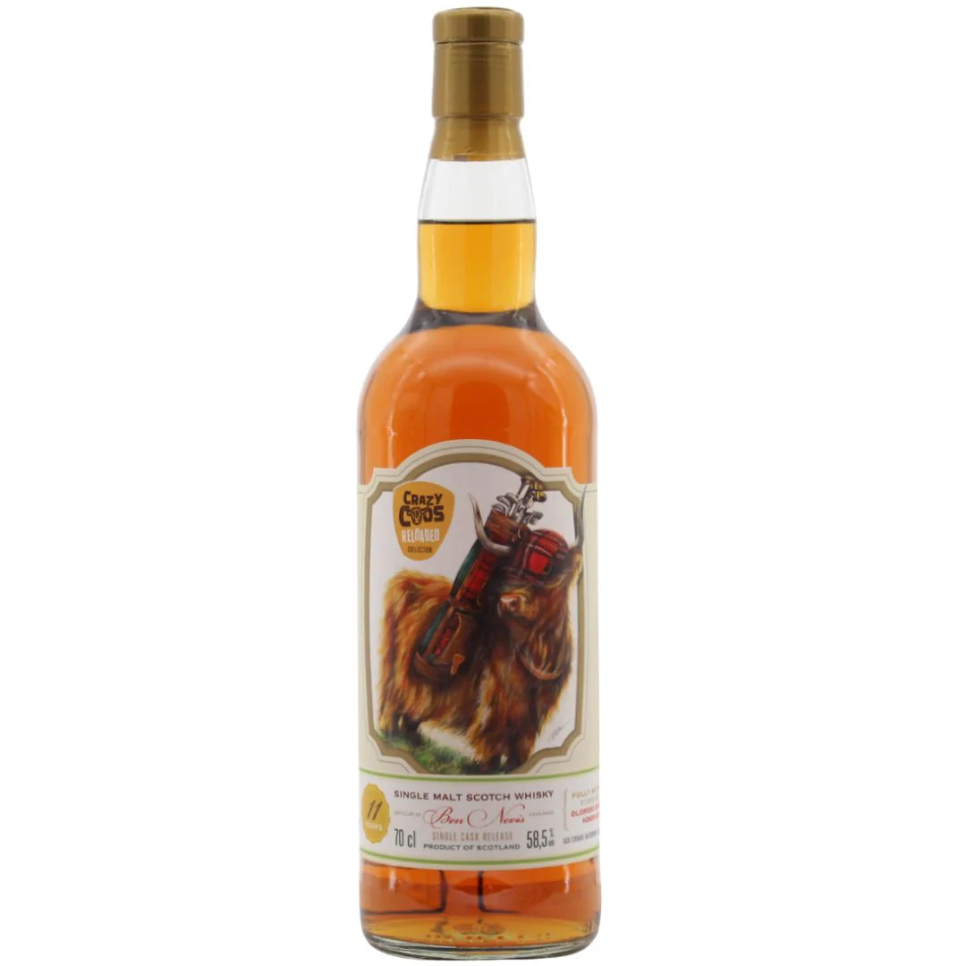 Ben Nevis 11 Jahre 2014/2025 Crazy Coos Reloaded 7- 1st Fill Oloroso Sherry Cask #189 Caskhound 58,5% 0,7l