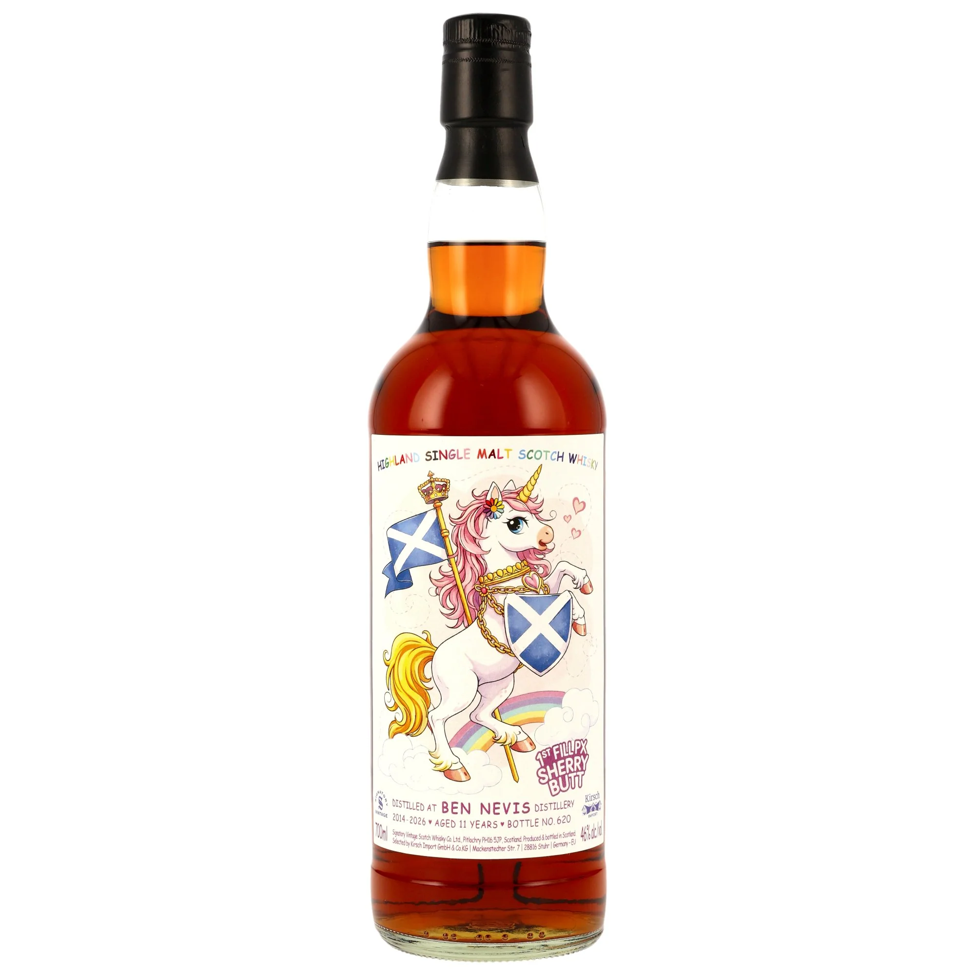 Ben Nevis 11 Jahre 2014/2026 "Einhorn" 46% 0,7l