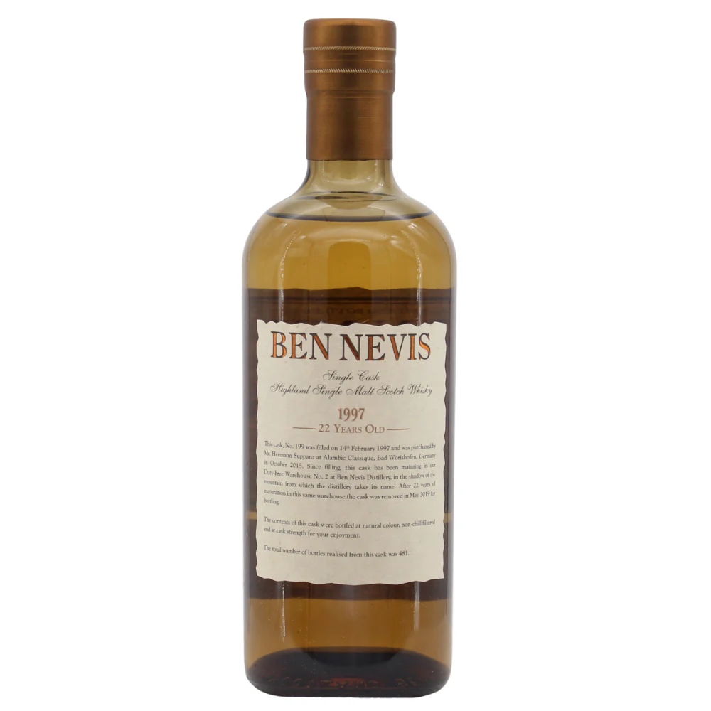 Ben Nevis 22 Jahre 1997/2019 Sherry Single Cask #199 for Alambic Classique 55,7% 0,7l - Image 2