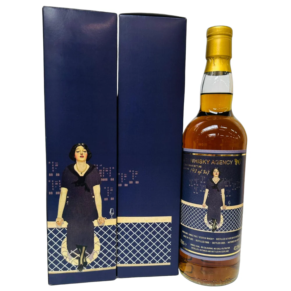 Ben Nevis 28 Jahre 1996/2025 The Whisky Agency 43,5% 0,7l
