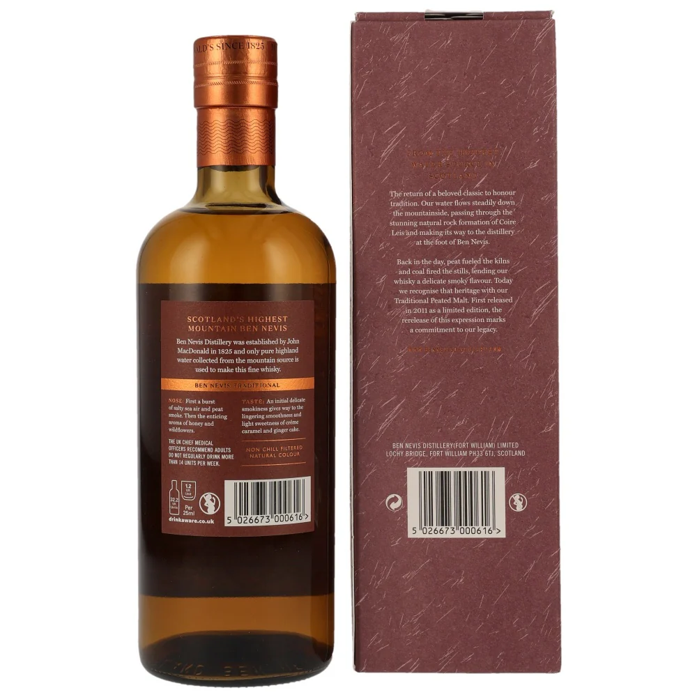 Ben Nevis Traditional Peated Malt 46% 0,7l - Image 2