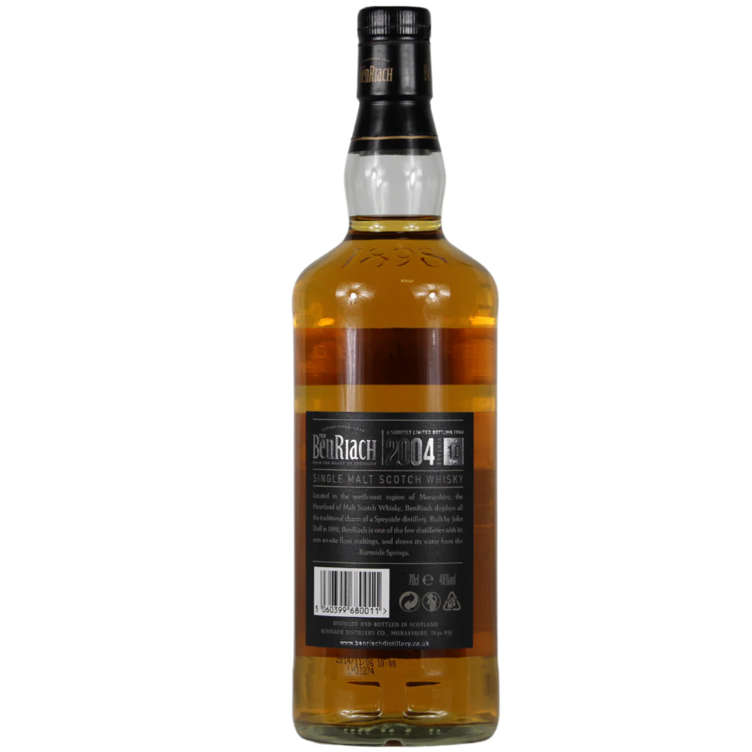 Benriach 10 Jahre 2004 10th Anniversary Bottling 46% 0,7l - Image 2