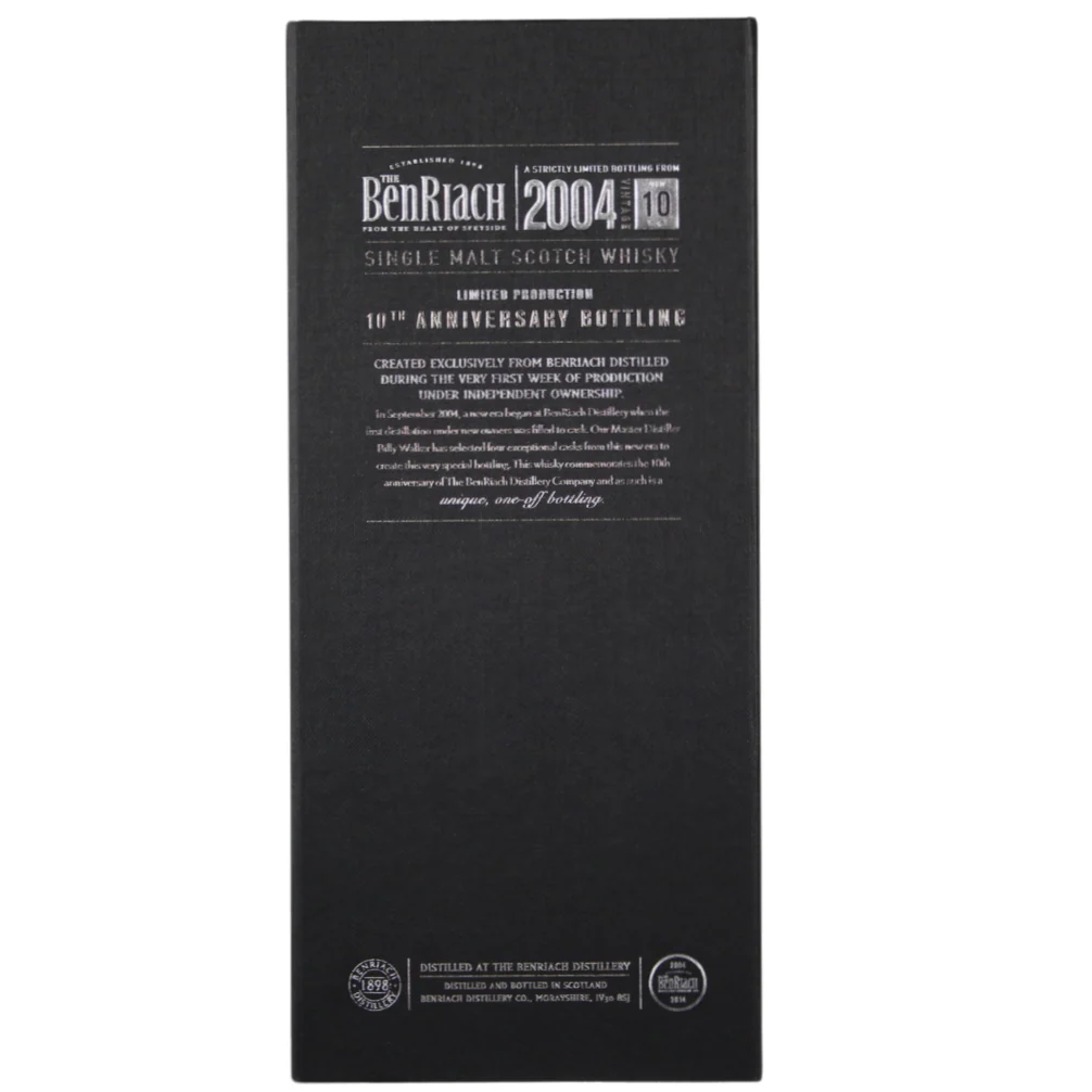 Benriach 10 Jahre 2004 10th Anniversary Bottling 46% 0,7l - Image 3