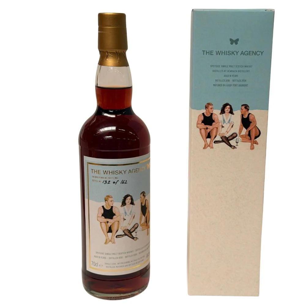 Benriach 16 Jahre 2010/2026 The Whisky Agency 52% 0,7l